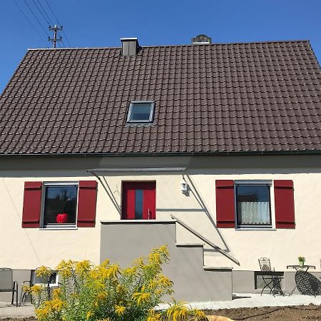 Veitriedhausen Ferienhaus Bei Lauingen, Mit Sauna Und Gartenlounge מראה חיצוני תמונה
