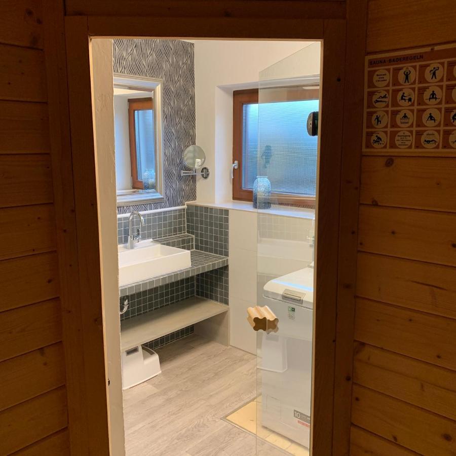 Veitriedhausen Ferienhaus Bei Lauingen, Mit Sauna Und Gartenlounge מראה חיצוני תמונה